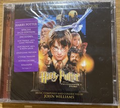 Harry Potter &amp; The Philosophers Stone Soundtrack Cd Bonus Cd Rom - $9.99