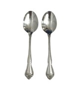 Vtg 1881 Rogers Oneida Stainless Arbor Rose True Rose Place Oval Soup Sp... - $8.55
