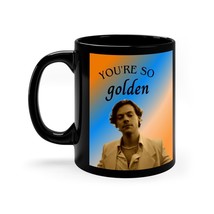 Harry Styles Mug You&#39;re So Golden 11oz Black Cup Birthday Christmas Gift For Her - £19.56 GBP
