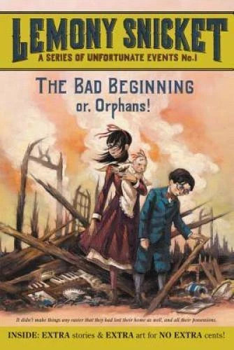 The Bad Beginning Book 1 Lemony Snicket Series of Unfortunate Events Har... - $9.89