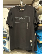 NWT UNIQLO UT Metal Gear Solid Game Over Black Graphic Short Sleeve T-shirt TEE - $23.00