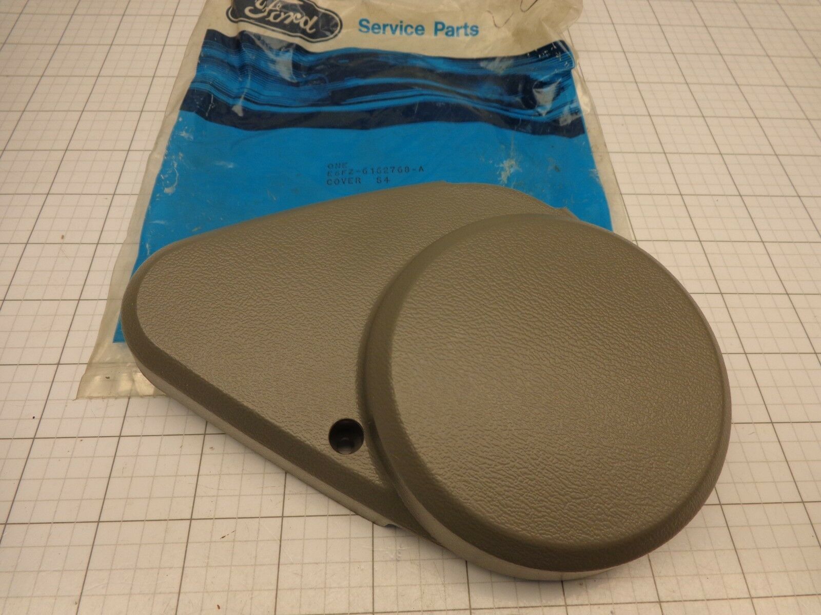 FORD OEM NOS E6FZ-6162769-C Seat Side Cover Pivot Hinge Trim Gray Grey - $19.33
