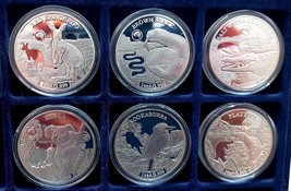 Australian Animals of Remembrance - 1 Dollar Coins Set / 6pc. - $139.00