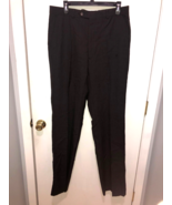NWT Vintage Saks Fifth Avenue Worsted Wool Mens Pants Unhemmed 35X37 Mad... - €60,17 EUR