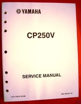 2007 Yamaha CP250V Scooter Service Manual - New - $24.95