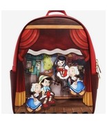 Exclusive Loungefly Disney Pinocchio Marionette Mini Backpack Nwt - $1,130.75 MXN