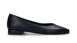 Scarpa vegana da donna ballerina piatta in pelle Apple Leather nera a sc... - $1,798.96 MXN