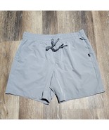 Quiksilver Men&#39;s Union Elastic 18&quot; Amphibian Board Shorts Gray Size Large - $302.14 MXN