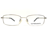 Cutter &amp; Buck Eyeglasses Frames Hillcrest Silver Rectangular Full Rim 53... - $55.97