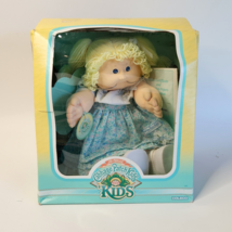 Vintage Cabbage Patch Kids Blonde Pigtails Dental Head Gear Braces Original Box - £179.92 GBP