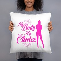 Feminism Pillow, Feminist Gift, Womens Rights Pillow, Gift For her, Pro Choice P - £22.78 GBP