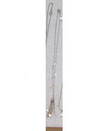 Gold Toned Plated over Silver Toned Jewelry Chain Necklace with Pendant - $13.87 CAD