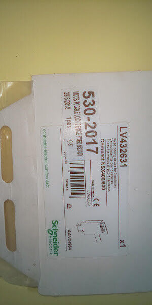 Compact NSX400-630 MCCB Toggle Lock Device LV432631 Schneider Electric New - $10.99
