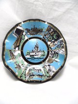 Walt Disney World The Magic Kingdom Collectible Souvenir Glass Bowl - £12.15 GBP