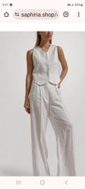 Chic Cotton Linen Summer Vest &amp; Pants Set for Women - £102.63 GBP