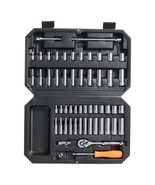 Socket Set, 1/4 Inch Drive Socket and Ratchet Set, 6-Point Socket Openin... - $70.38 CAD