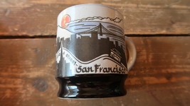 Vintage San Francisco Cable Car Hills Coffee Mug - £23.35 GBP