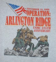 &quot;Operation Arlington Ridge&quot; USMC  225th birthday, Nov. 2000 sweatshirt L... - $20.00