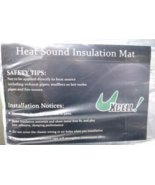 1 Pc. 3/8 Thick 1.7 Sqft. Sound Deadener for Cars-Foil Backed Self Adhes... - $179.63 MXN