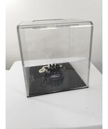 GoPro clear plastic case box cube display retail container black base ac... - €28,31 EUR
