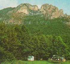 Seneca Rock West Virginia Postcard Used 1960s - $3.95