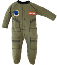 Future Pilot Flight Suit Crawler: Embark on High-Flying Adventures in Style - £22.95 GBP