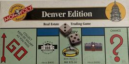 Vintage Monopoly Denver &quot;The Mile High City&quot; Edition 1996 Board Game Sealed - $97.71 CAD