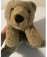 Folkmanis Puppet Plush Blond Brown Bear Furry Folk Folktails 13&quot; Full-body - $14.99