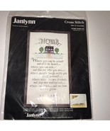 New Janlynn Counted Cross Stitch Kit #64-12 Home Sampler  10&quot; x 18&quot; - $16.45 CAD