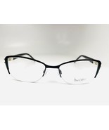 New Roberto Steffani RSS-159 Col.90 Black &amp; Gold Eyeglasses 54/18/140 - €34,03 EUR