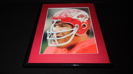 E.J. EJ Holub 1970 Chiefs Framed 11x14 Photo Display - £27.09 GBP