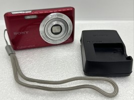 Sony Cyber-Shot DSC-W620 Digital Camera Red W/ Battery/Charger 14.1Mp READ - $74.51
