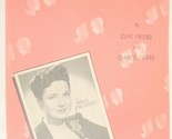 Vintage Don&#39;t Sweetheart Me Sheet Music 1943 - £3.88 GBP