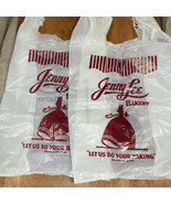 2 Jenny Lee Bakery McKees Rocks Pennsylvania Plastic Shopping Bags - $274.83 MXN