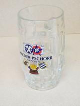 HACKER-PSCHORR Munchen German Beer Heavy Glass Beer Mug Stein - £15.44 GBP