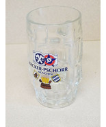 HACKER-PSCHORR MUNCHEN GERMAN BEER HEAVY GLASS BEER MUG STEIN - £15.53 GBP