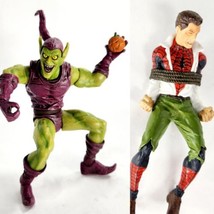 Marvel Select Green Goblin Action Figure With Tied Up Spider-Man Peter Parker  - £15.63 GBP