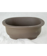 Japanese Yokkaichi Unglazed Bonsai Pot, Succulent Planter + Mesh 5.25&quot; t... - $18.99+