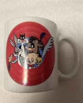 1991 Looney Tunes Mug Warner Bros. Thats All Folks Coffee Cup Daffy Bugs - £6.91 GBP