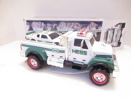 HESS 2011 TOY TRUCK AND AND RACE CAR WORKS LIGHTS SOUNDS AWESOME  S2 - £15.94 GBP