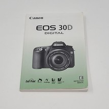 Canon EOS 30D Digital Camera Manual User Guide English - £12.38 GBP