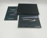 2009 Hyundai Sonata Owners Manual Set with Case OEM K01B19026 - £7.76 GBP