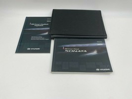 2009 Hyundai Sonata Owners Manual Set with Case OEM K01B19026 - £7.76 GBP