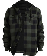 Big Men Jacket Sherpa Fleece-Thick Flannel Plaid - $59.99+