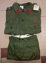 VINTAGE OLD ALBANIA MILITARY VOLUNTARY FORCES UNIFORM-COMMUNSIM TIME-GRE... - £63.30 GBP