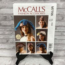 McCall&#39;s M7705 Misses Costume Hats Sewing Pattern One Size 5 Styles Uncu... - $7.04
