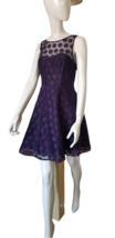 Betsey Johnson Navy Blue Evening Dress Elegant dress Dots - £52.27 GBP