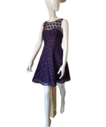 Betsey Johnson Navy Blue Evening Dress Elegant dress Dots - £51.13 GBP