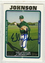 elliot johnson signed autographed card 2006 topps - £7.54 GBP
