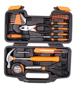 Cartman Hand Tool Set With Fitted Case, General Household, Orange (39 Pi... - £26.58 GBP
